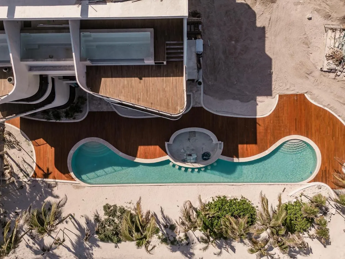 Villa Tankah, Beachfront, Tulum Mexico
